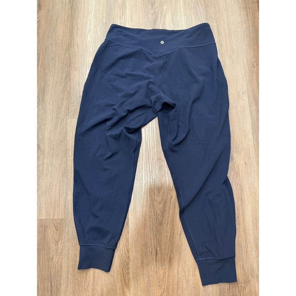 Lululemon Align Jogger Women's 14 Navy 28" Stretch High Rise Athletic Travel‎